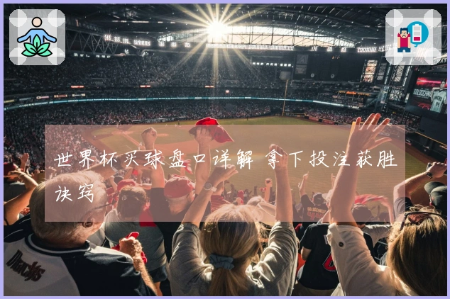 世界杯买球盘口详解 拿下投注获胜诀窍